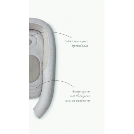 Βρεφική φωλιά ύπνου Inglesina Welcome Pod™ Harmony Grey