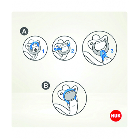 Κορδέλα πιπίλας Nuk® Disney Baby Mickey Mouse