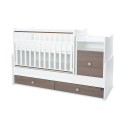 Πολυμορφικό κρεβάτι Lorelli® Trend Plus White - Amber