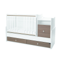 Πολυμορφικό κρεβάτι Lorelli® Trend Plus White - Amber