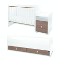 Πολυμορφικό κρεβάτι Lorelli® Trend Plus White - Amber