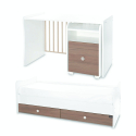 Πολυμορφικό κρεβάτι Lorelli® Trend Plus White - Amber