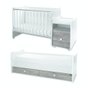 Πολυμορφικό κρεβάτι Lorelli® Trend Plus White - Artwood