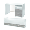 Πολυμορφικό κρεβάτι Lorelli® Trend Plus White - Artwood