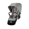 Πρόσθετο κάθισμα καροτσιού Cybex Gold Gazelle S Silver - Stone Grey