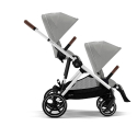 Πρόσθετο κάθισμα καροτσιού Cybex Gold Gazelle S Silver - Stone Grey