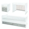 Πολυμορφικό κρεβάτι Lorelli® Combo White - Artwood