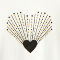 Okaidi T-shirt a epaules volantees jaune fille