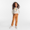 Okaidi T-shirt a epaules volantees jaune fille