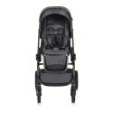 Καρότσι και port-bebe Cangaroo iClick Grey