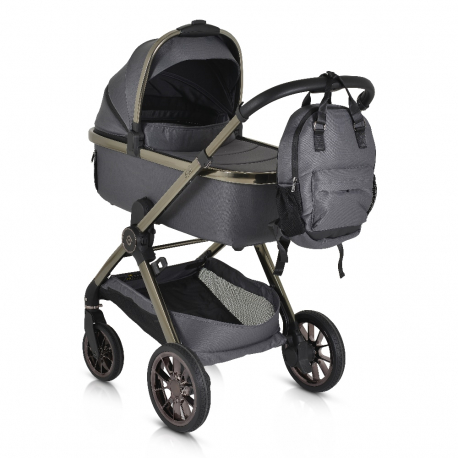 Καρότσι και port-bebe Cangaroo iClick Grey