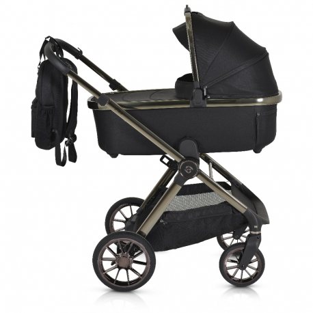 Καρότσι και port-bebe Cangaroo iClick Black