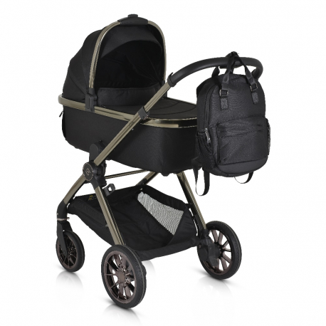 Καρότσι και port-bebe Cangaroo iClick Black