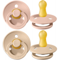 Πιπίλες Bibs® Colour Vanilla/Blush Στρογγυλή No2, σετ των 2
