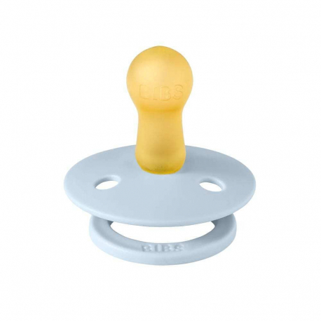 Πιπίλες Bibs® Colour Iron/Baby Blue Συμμετρική No1, σετ των 2