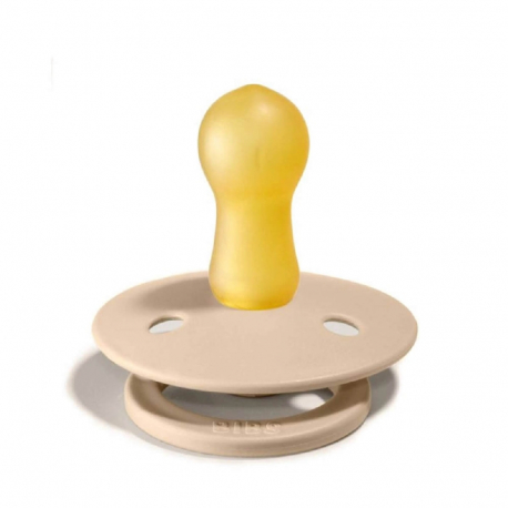Πιπίλες Bibs® Colour Vanilla/Peach Στρογγυλή No2, σετ των 2