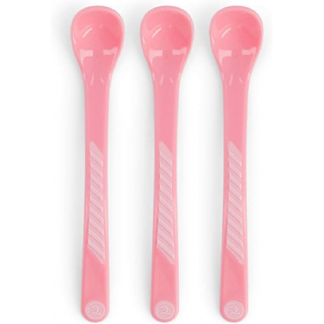 Κουταλάκια Twistshake σετ των 3 Pastel Pink 4m+