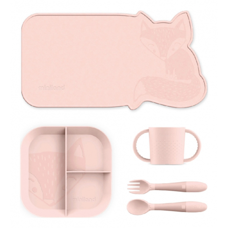 Εκπαιδευτικό σετ φαγητού 5 τεμαχίων Miniland Meal Set Blw Candy