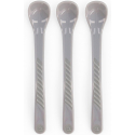 Κουταλάκια Twistshake σετ των 3 Pastel Grey 4m+
