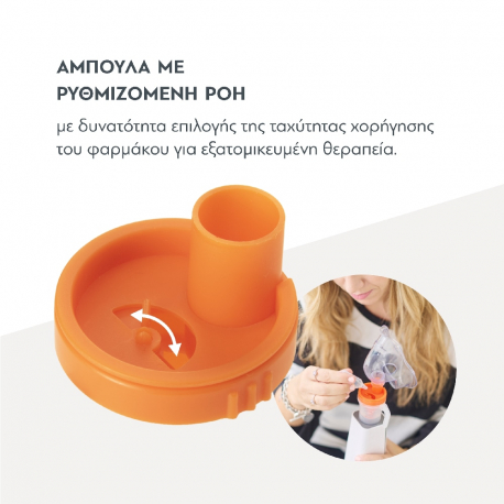 Φορητός νεφελοποιητής φαρμάκων NuvitaMed