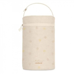 Διπλή θερμομονωτική θήκη Miniland Thermibag Double - Dolce Vanilla 500ml