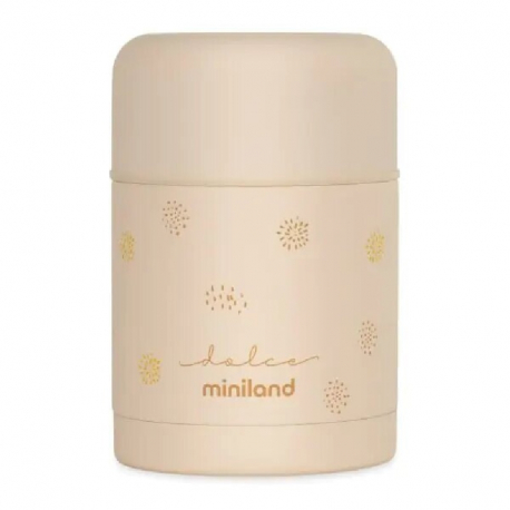 Θερμός φαγητού Miniland Food Thermos - Dolce 600ml Vanilla