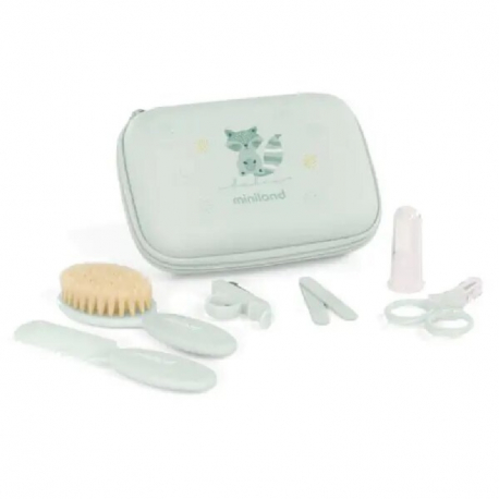 Σετ βρεφικής περιποίησης ταξιδιού Miniland Baby Kit Dolce Mint