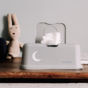 Θήκη για μωρομάντηλα Funkybox Soft grey - Moon