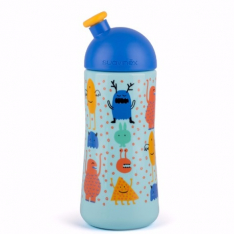 Παγουράκι Suavinex Booo! Sport Spout Blue 360 ml