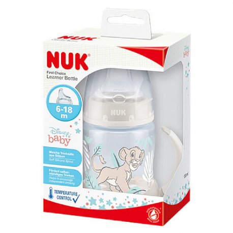 Μπιμπερό Nuk® First Choice+ με δείκτη θερμοκρασίας Disney Lion King 150ml (1τμχ)
