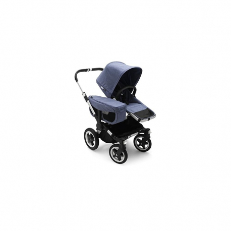 Κάλυμμα για πλευρικό καλάθι καροτσιού Bugaboo Donkey2 Blue Melange