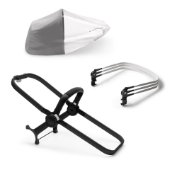 Σετ επέκτασης βάσης καροτσιού Bugaboo Donkey3 Duo Extension Set Base Black