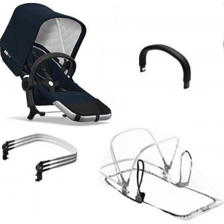 Σετ επέκτασης καροτσιού Bugaboo Donkey3 Black - Black