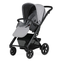 Καρότσι και port-bebe BEBECAR® Pram Parkour Cross Anodized – Black / Ash Grey
