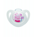 Πιπίλες Nuk® Star Peppa Pig μέγεθος 2 (6-18M) με θήκη, σετ των 2