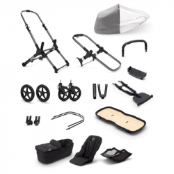 Βάση συστήματος μεταφοράς Bugaboo Fox 3 Base Graphite - Midnight Black