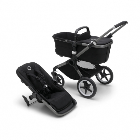Βάση συστήματος μεταφοράς Bugaboo Fox 3 Base Graphite - Midnight Black