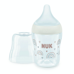 Μπιμπερό Nuk® Perfect Match S με δείκτη ελέγχου θερμοκρασίας Rainbow 150ml 0m+