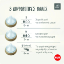 Θηλές σιλικόνης Nuk® Perfect Match μέγεθος S (0m+) σετ των 2