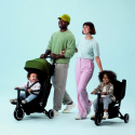 Καρότσι και τρίκυκλο ποδήλατο SmarTrike Traveler Forest Green