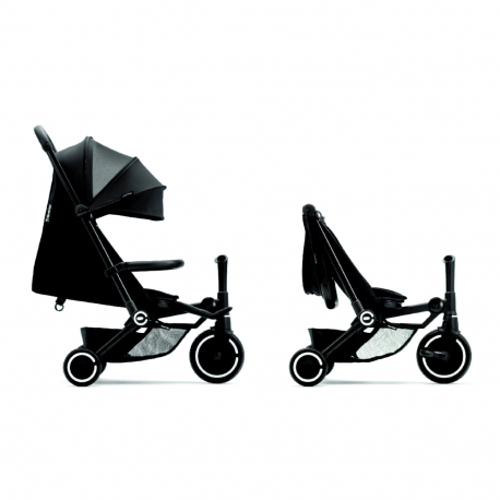 Καρότσι και τρίκυκλο ποδήλατο SmarTrike Traveler Onyx Black