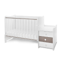 Πολυμορφικό κρεβάτι Lorelli® Multi White/Caffe