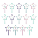 Κουβέρτα φωτογράφισης και κάρτες Milestones Lulujo baby Something Magical