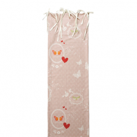 Κουρτίνα DOWN TOWN BABY Butterfly Dreamland με κορδέλα 185 x 275 cm