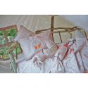 Σεντόνια DOWN TOWN BABY Butterfly Dreamland 125 x 175 cm σετ των 3