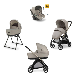 Σύστημα μεταφοράς Inglesina Electa Darwin Recline System Quattro Battery Beige