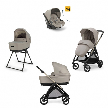 Σύστημα μεταφοράς Inglesina Electa Darwin Recline System Quattro Battery Beige