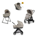 Σύστημα μεταφοράς Inglesina Electa Darwin Recline System Quattro Battery Beige
