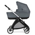 Σύστημα μεταφοράς Inglesina Electa System Duo Union Grey - Chassis Silver