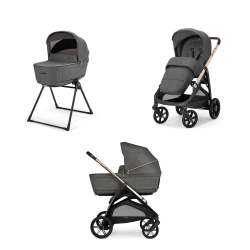 Σύστημα μεταφοράς Inglesina Aptica System Duo Velvet Grey - Chassis Palladio